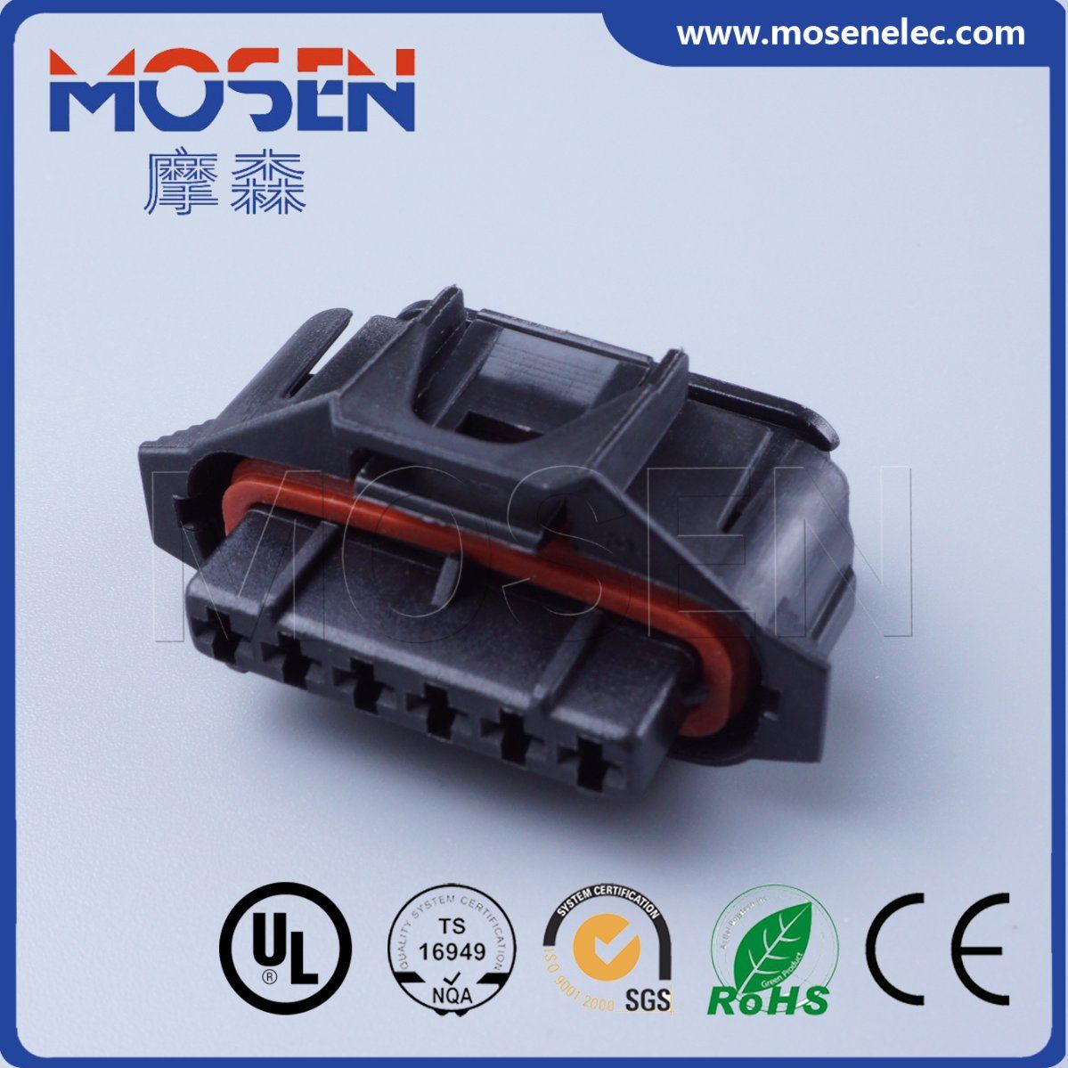 Bosch Auto Connector Oxygen Sensor Male Connector PBT 6p 1928403740