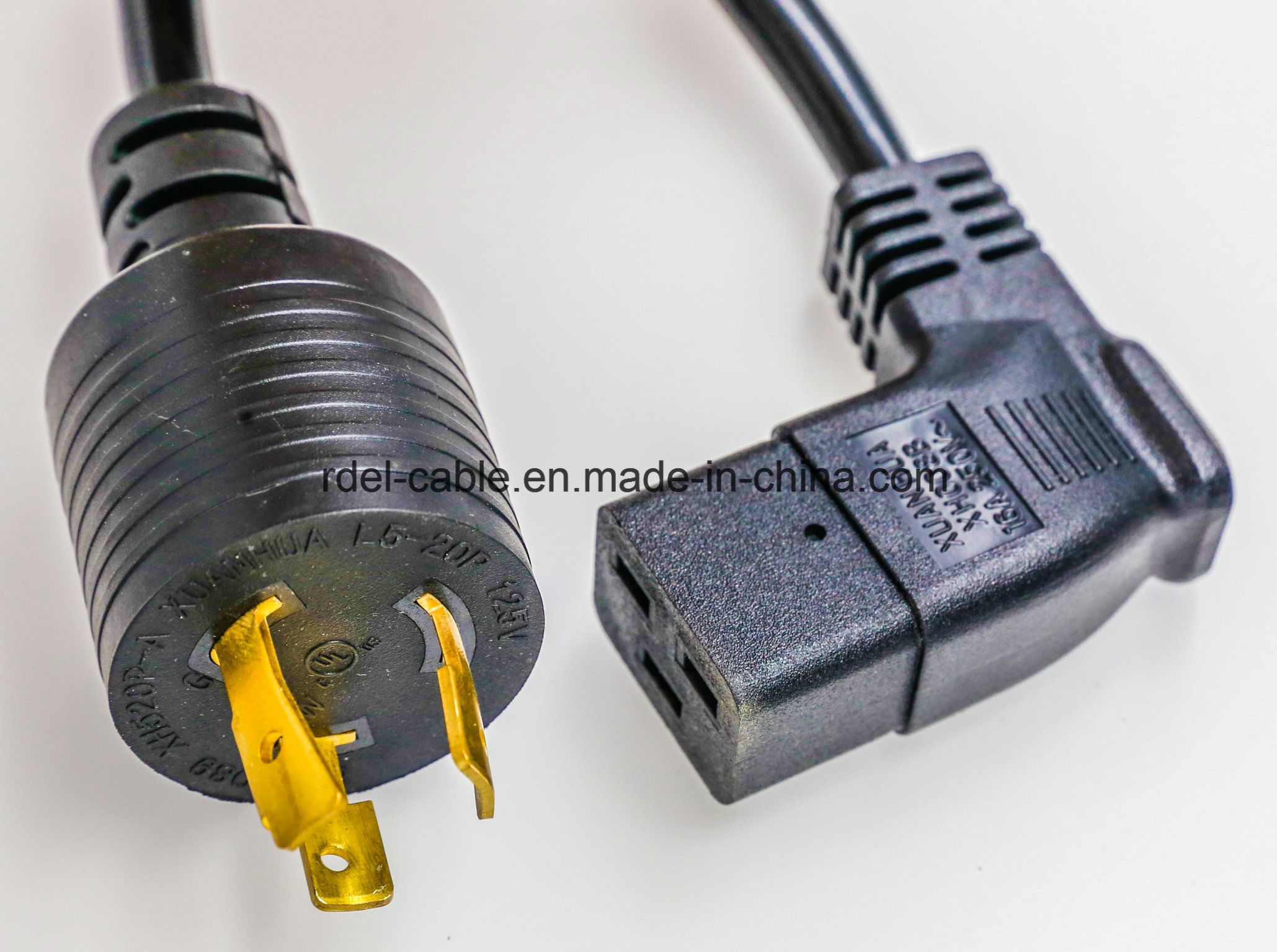American AC Cord PVC Sheathed Twist Lock Extension Cord