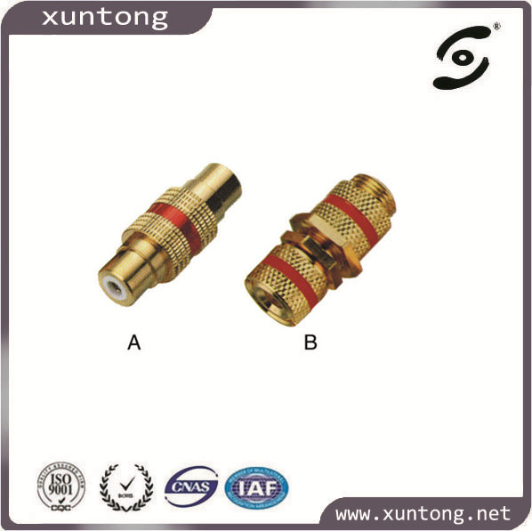 RF RG6 Steel Cable RCA Connector