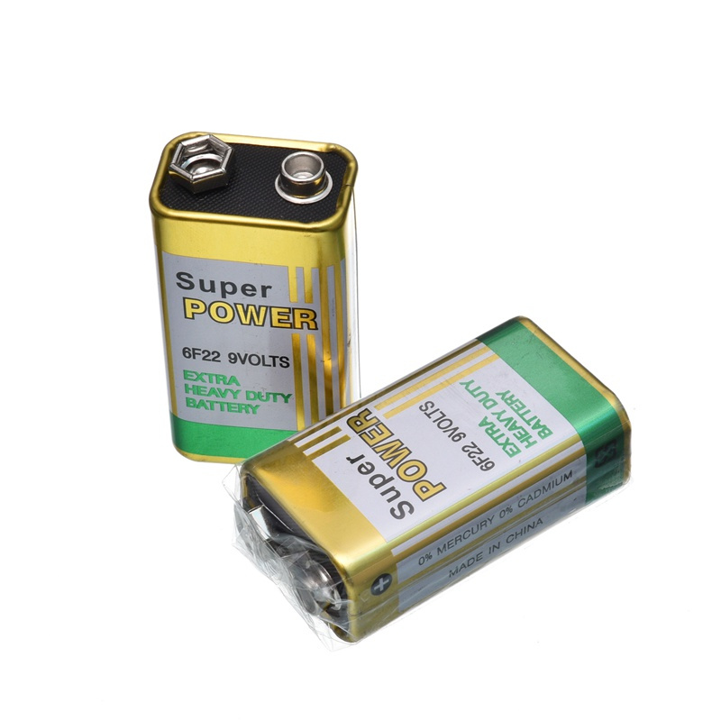 Nine/9 Volt 0%Hg Common 6f22 Battery