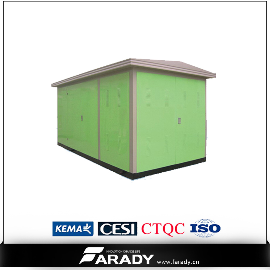 Power Frequency 50Hz Distribution 400kVA Case Substation