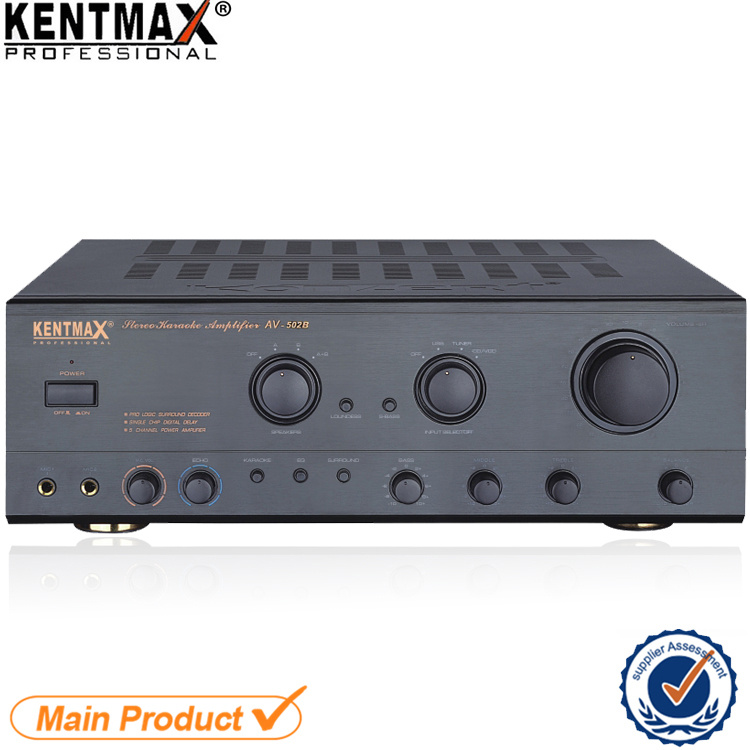 Audio Professional Audio 2 Channel Power Amplifier for Home Use