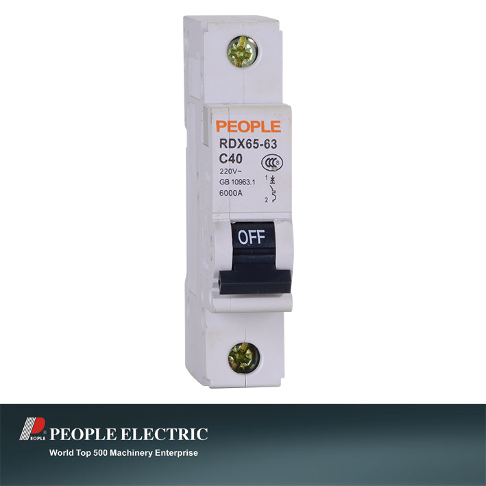 Miniature Circuit Breaker 6ka Rdx65-63 1p