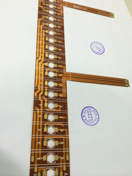 Double Side Longth 382mm Flex PCB/ FPC Without Visual Twist