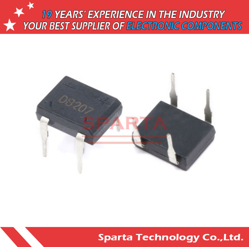 dB201 dB204 dB207 Bridge Rectifier 2A 50V~1000V Transistor