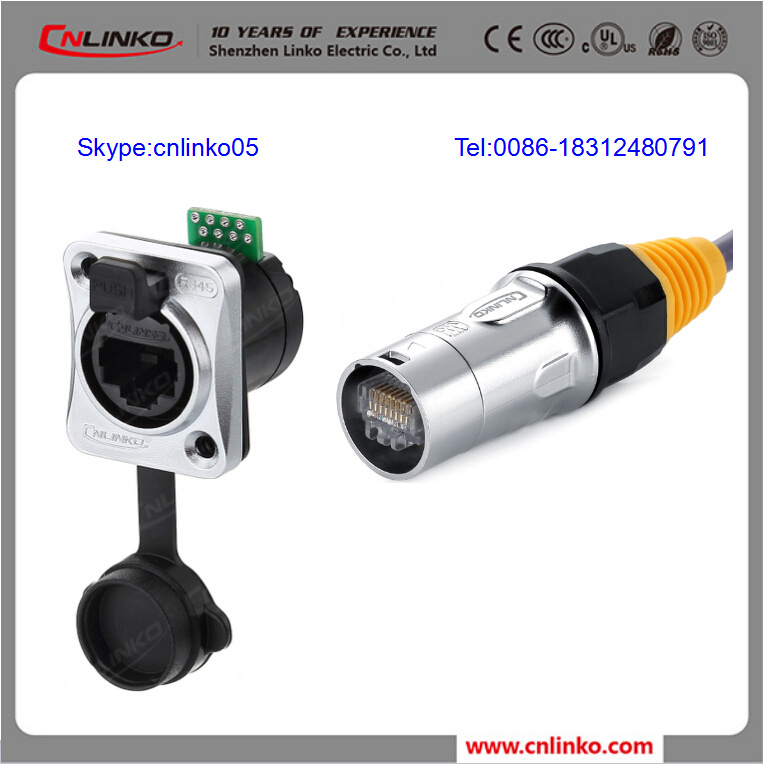 IP67 Ethernet Best RJ45 Waterproof Connector
