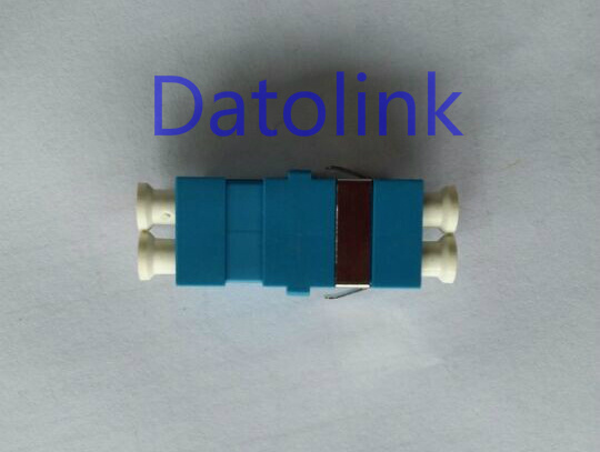 Blue LC Sm Duplex Fiber Optical Adapter
