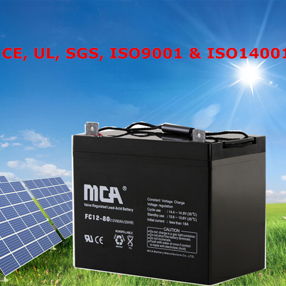 Good Quality Solar Deep Cycle Battery Electric Vehicle Batteries
