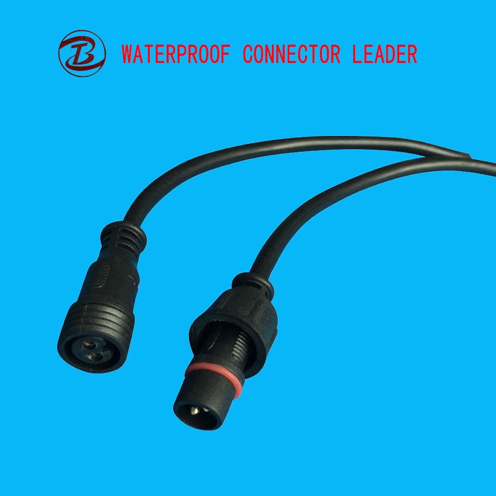 Customized Cable Length LED Outdoor Lighting Waterproof Connector