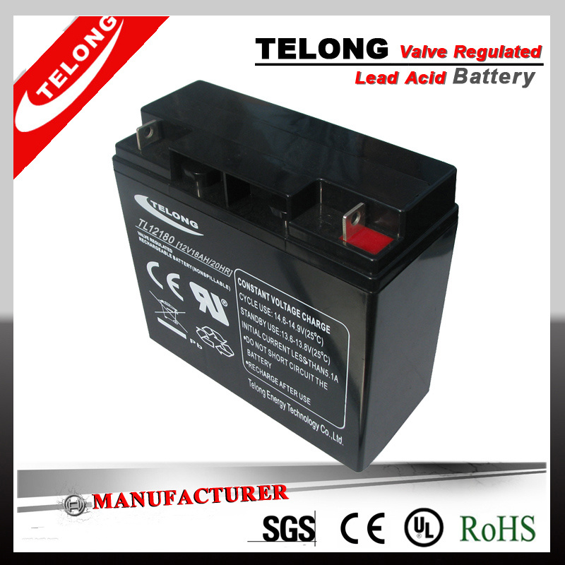 Deep Cycle Battery Solar LED Light Battery UPS Battery (12V18ah)