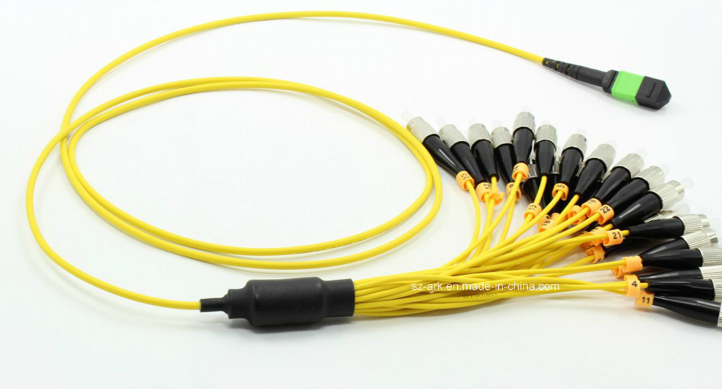 High Transmission MPO Optical Fiber Cable