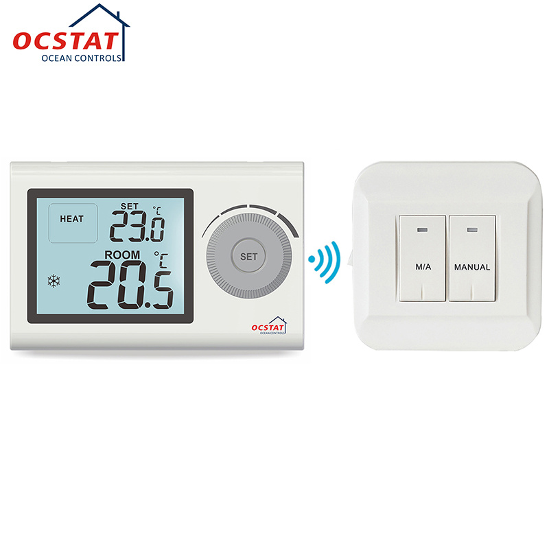 Home Appliances Control Systems Wireless Heating Room Thermostat