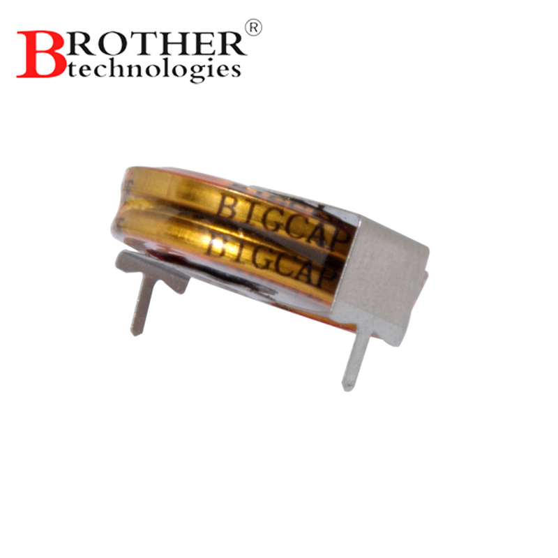 Coin Type Supercapacitor 5.5V 1.0f for State Grid Meter High Quality Hot Sale