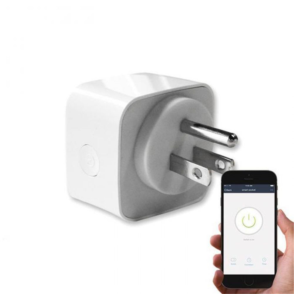 Smart Home Device APP Remote Control Mini Smart Plug WiFi Socket Us Version