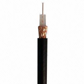 Rg 59 Coaxial Cable with CCA Braid and Lsf-PVC Jacket