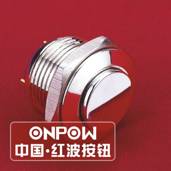 Onpow 16mm Push Button Switch (GQ16H-10/J/N, CCC, CE, RoHS)