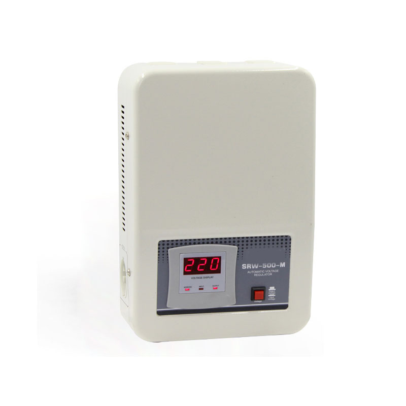 500va Wall Mounted Full Automatic AC Voltage Regulator Srw-500-M