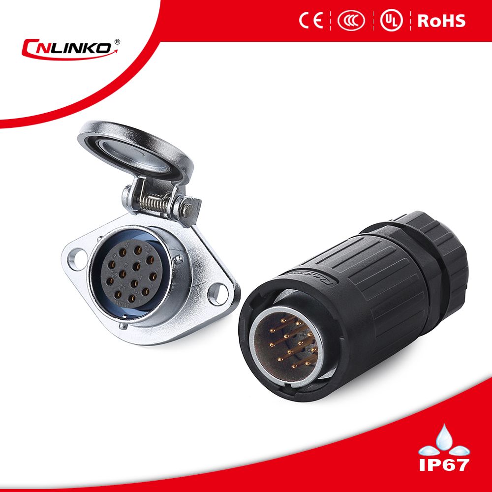 12 Pin Waterproof Connector Power