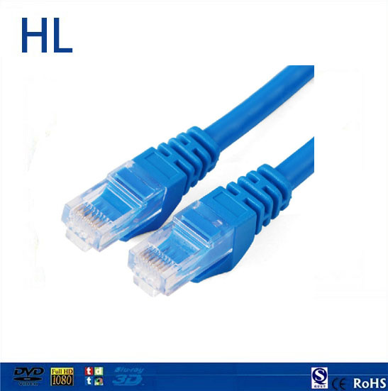 Blue STP Cat5e Network Cable with RoHS (SY175)