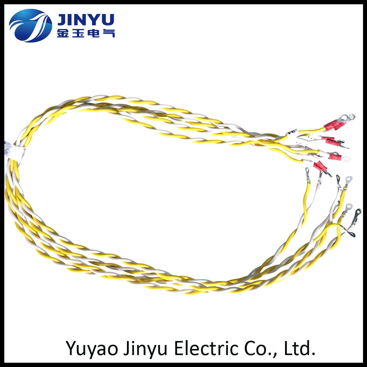 Factory Custom Made Twist Pair Flexible Cable with Terminals