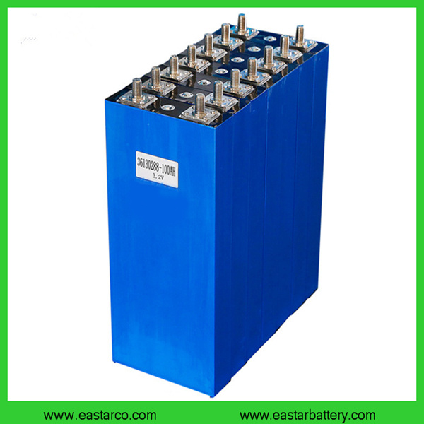 Ce Certificated 3.2V 100ah Lithium LiFePO4 Battery with Long Life 2000 Times
