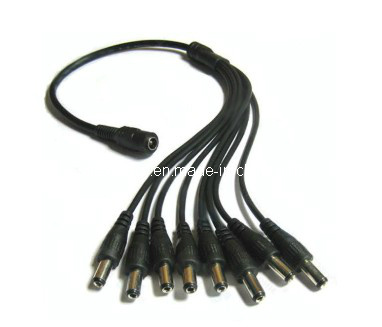 1 to 8DC Power Splitter Adapter