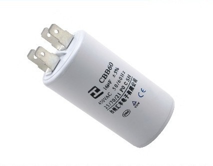 Cbb60 Deep Well Pump Capacitor 450VAC Polypropylene Film Capacitor
