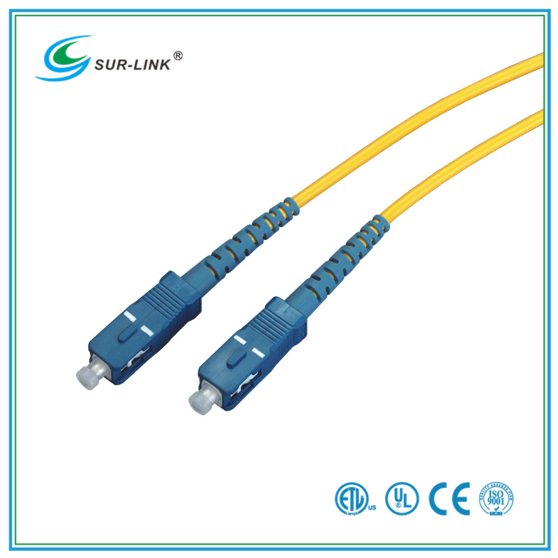 Sc-Sc Fiber Optic Patch Cord Single Mode Simplex 9/125