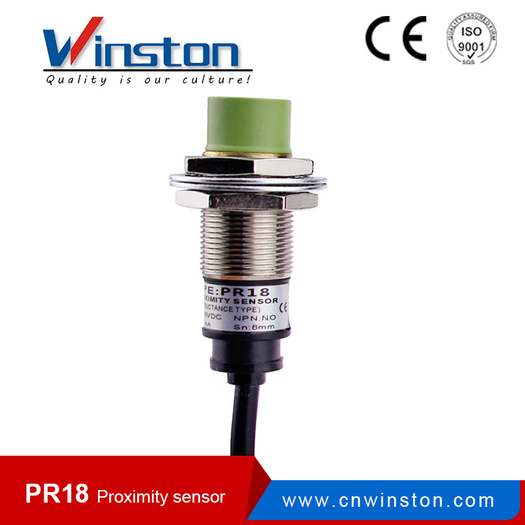 Pr18 Flush Waterproof Metal Inductance Proximity Sensor