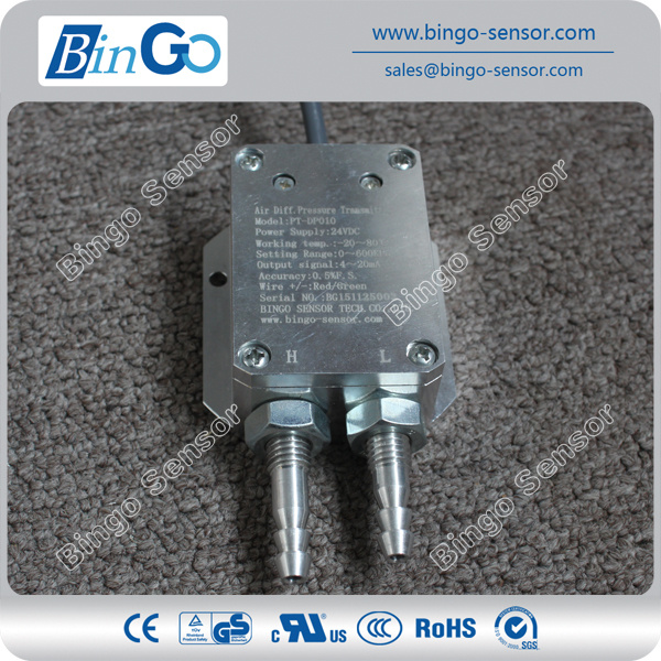 0~10V Air Differential Pressure Transducer, Differential Pressure Transmitter