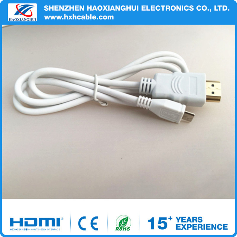 Unique Design HDMI to Mirco USB Charger Cable
