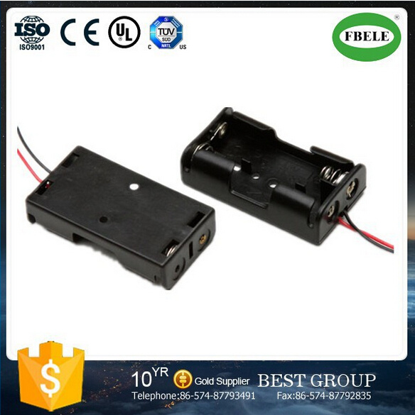 AAA Battery Holder Switch Battery Main Switch Waterproof Battery Holder