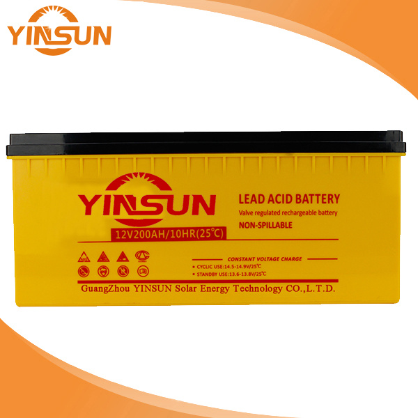 12V 180ah Solar Battery for Solar Power System