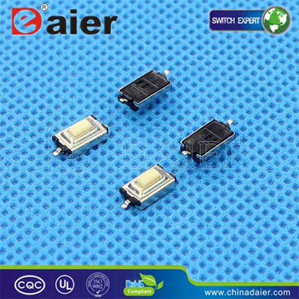 3X6 SMD Momentary Tact Switch, Tactile Switch (KFC-003A)