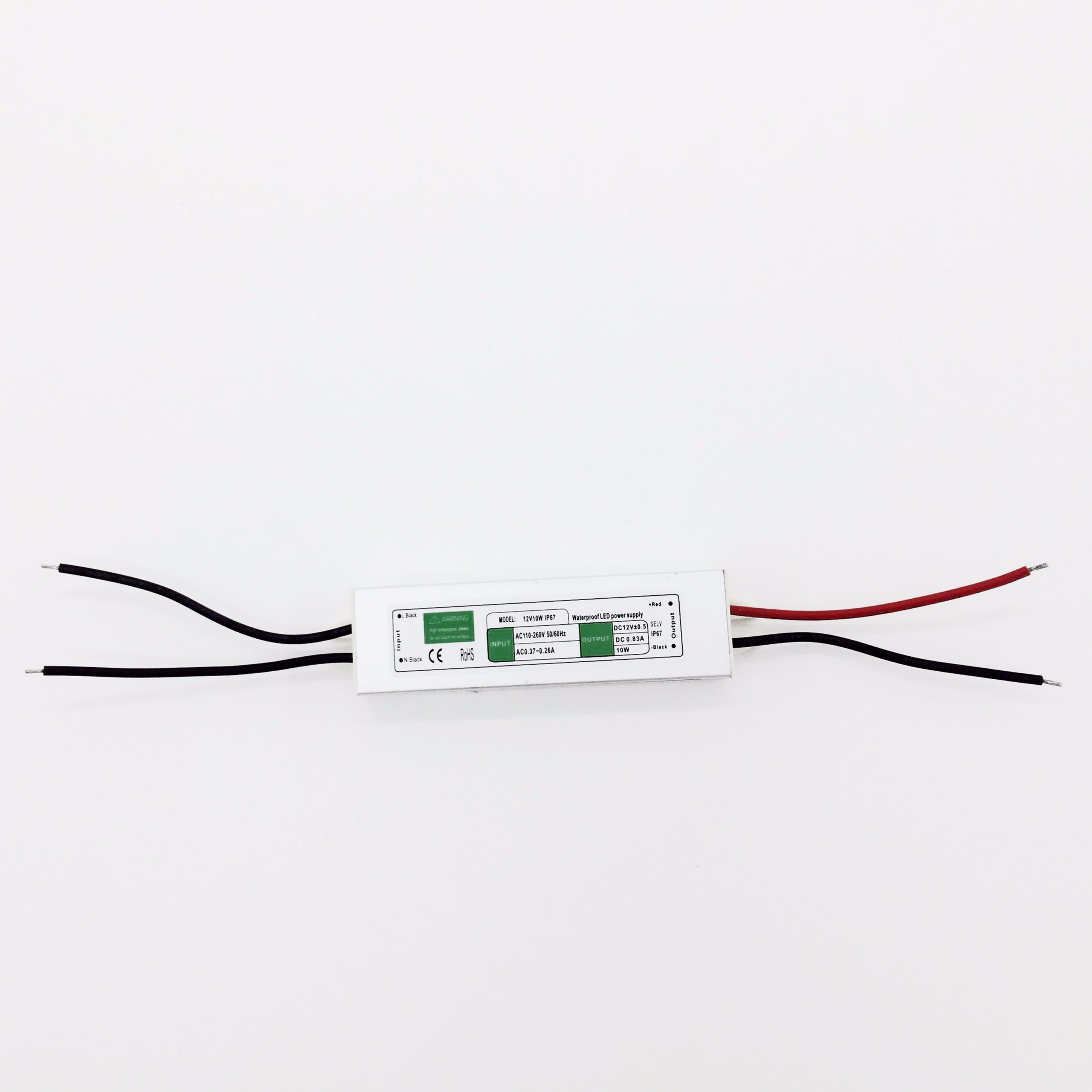 Constant Voltage 12V 15W LED Waterproof Switching Power Supply IP67