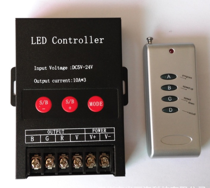 Remote Keys RGB LED Controller