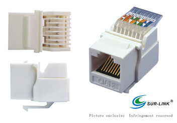 Tooless UTP Cat. 5e Keystone Jack