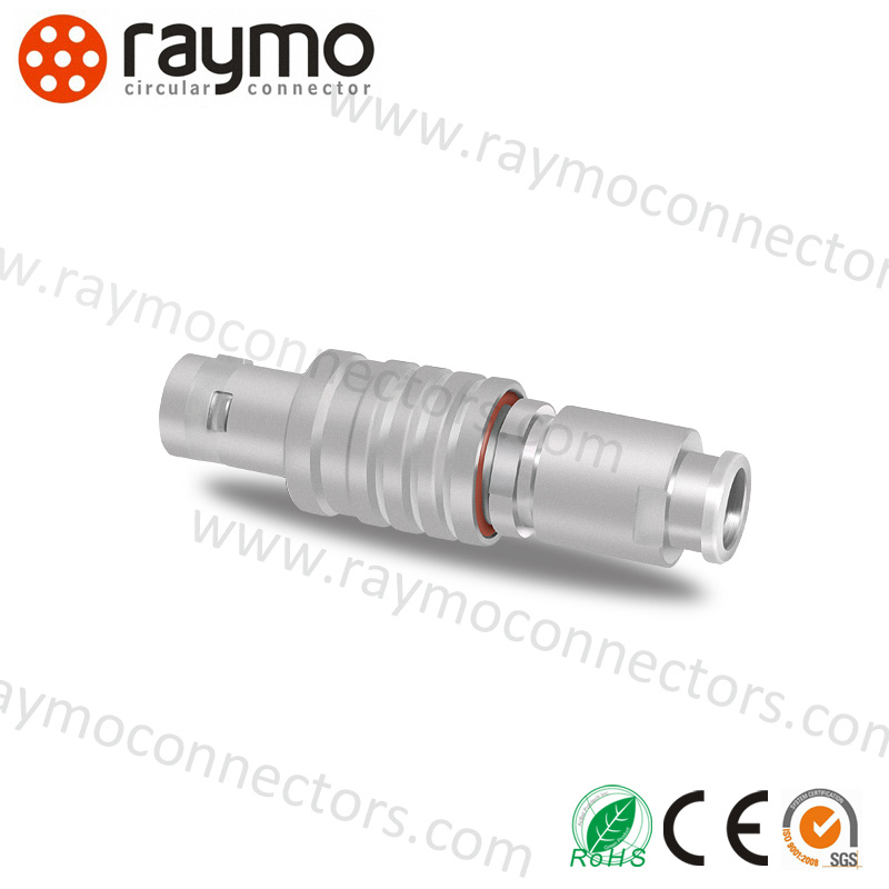 Rlemoe Connector Fgg 2b Series 4 Pin Male Connector Manufacturer Push Pull Circular Connector