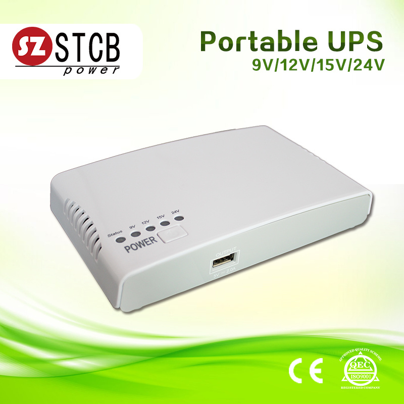 New Mini UPS Mn4 17W with Selectable 9V/12V/15V/24V DC Output