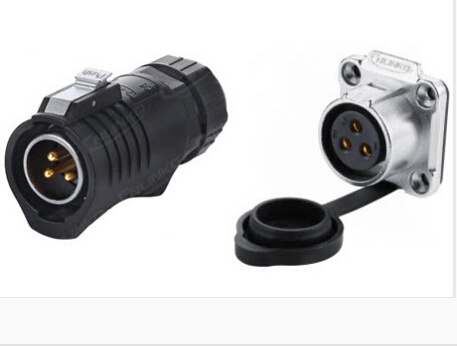 Yp-20 Waterproof Power Connector with 3pins