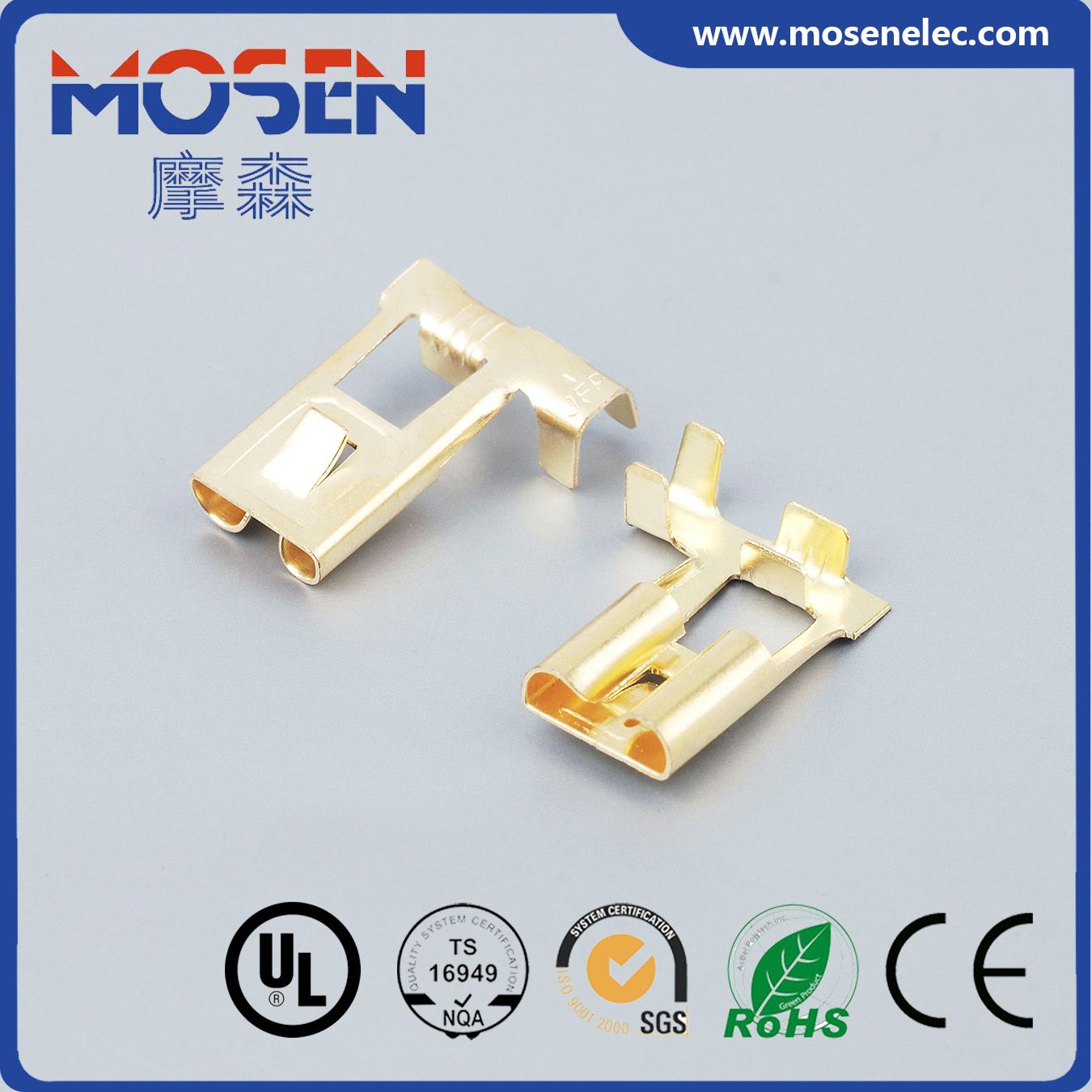 Lamp Socket Terminal Electrical Connectors Djd031-2 Wire Connector