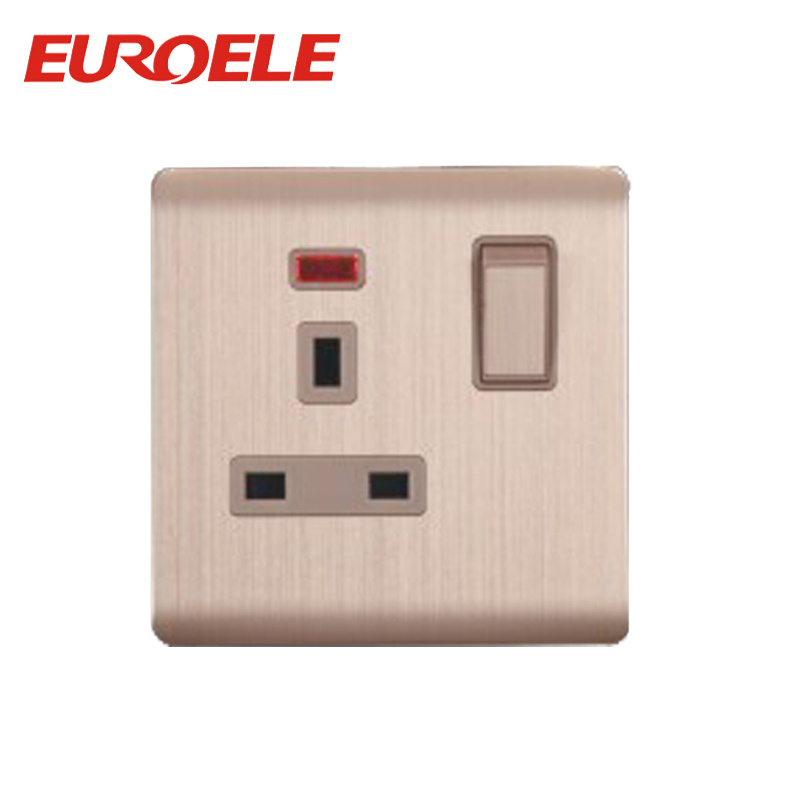 British Type 1 Gang Switch and 13A Single Socket
