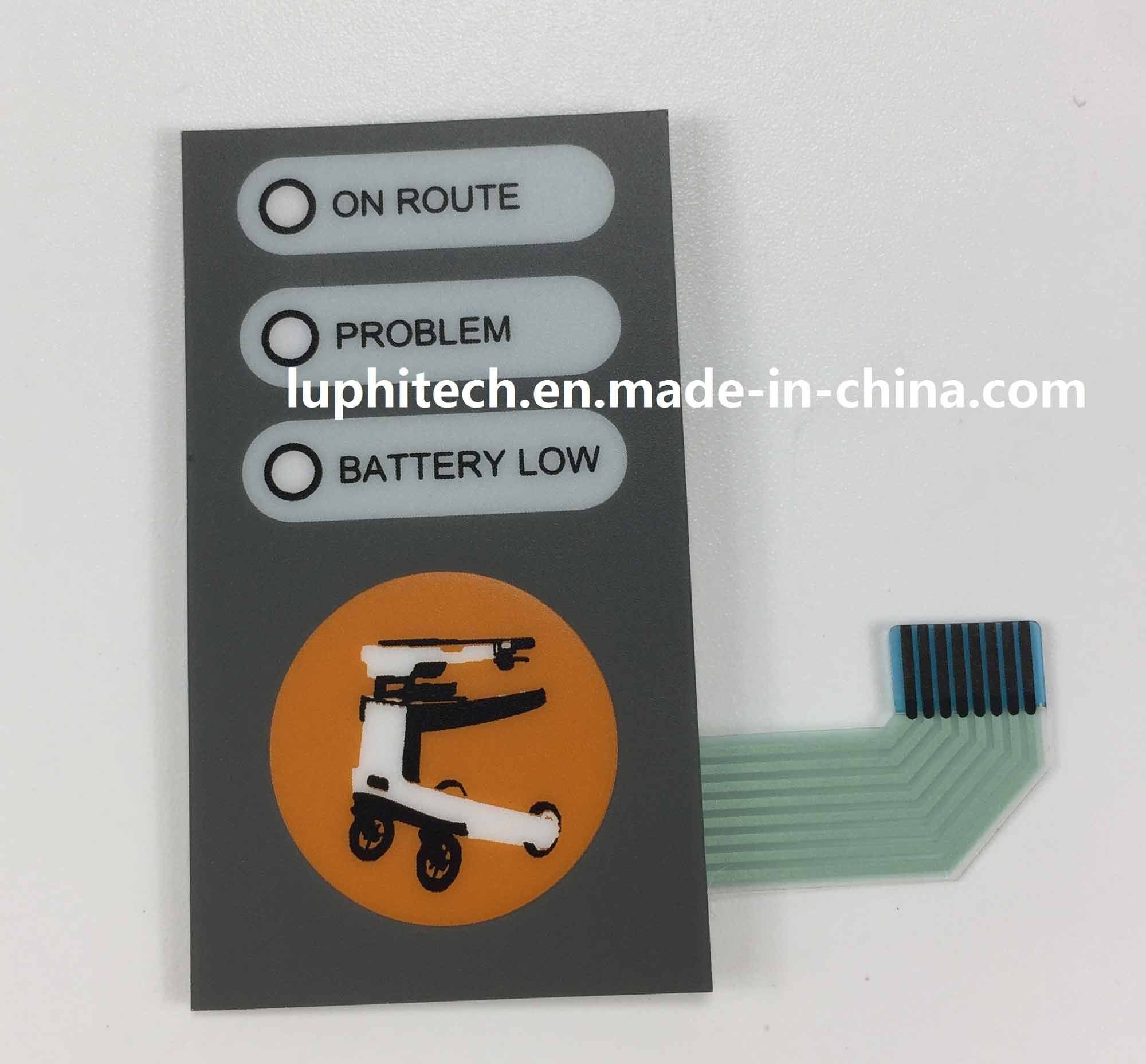 Small Size Colourful Membrane Graphic Tactile Switch