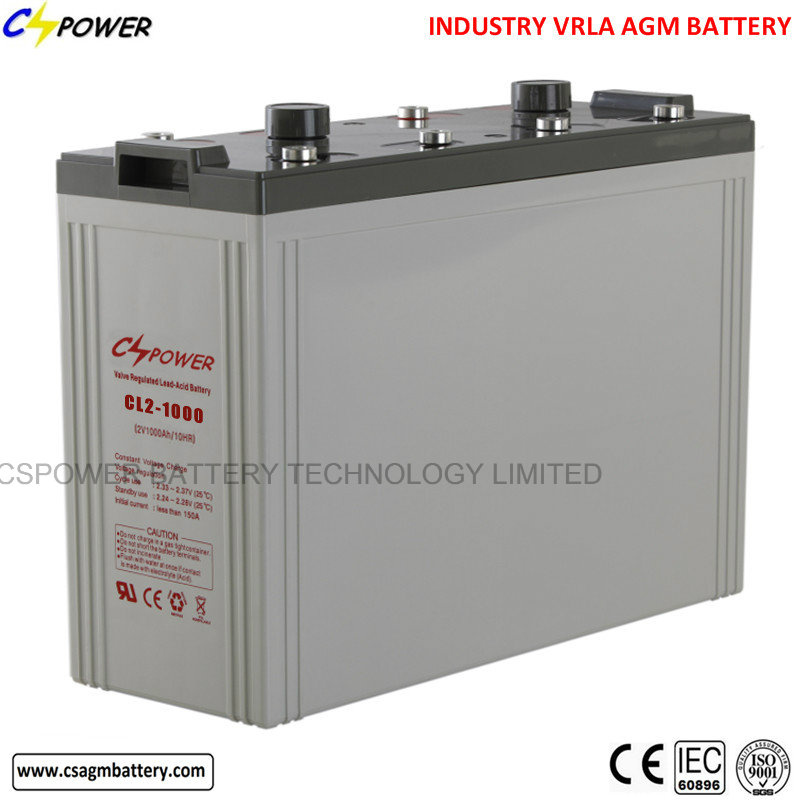 Solar Panel/Rechargeable /VRLA AGM Battery 2V1000ah