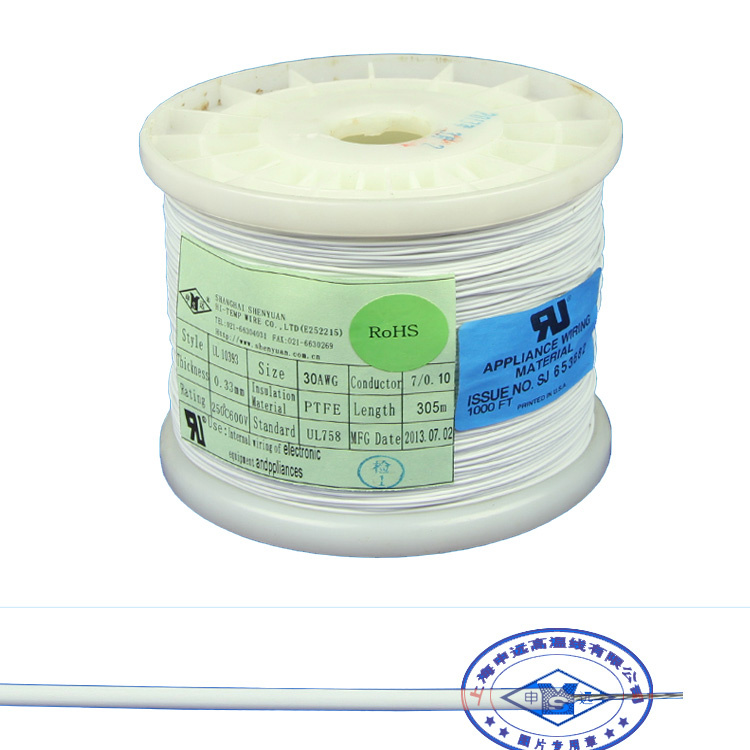 High Temperature Teflon PTFE Anti-Flame Wire
