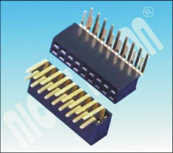 Hot Product 1.27 Pitch U Type Female Header Connector Right Angle Female Header