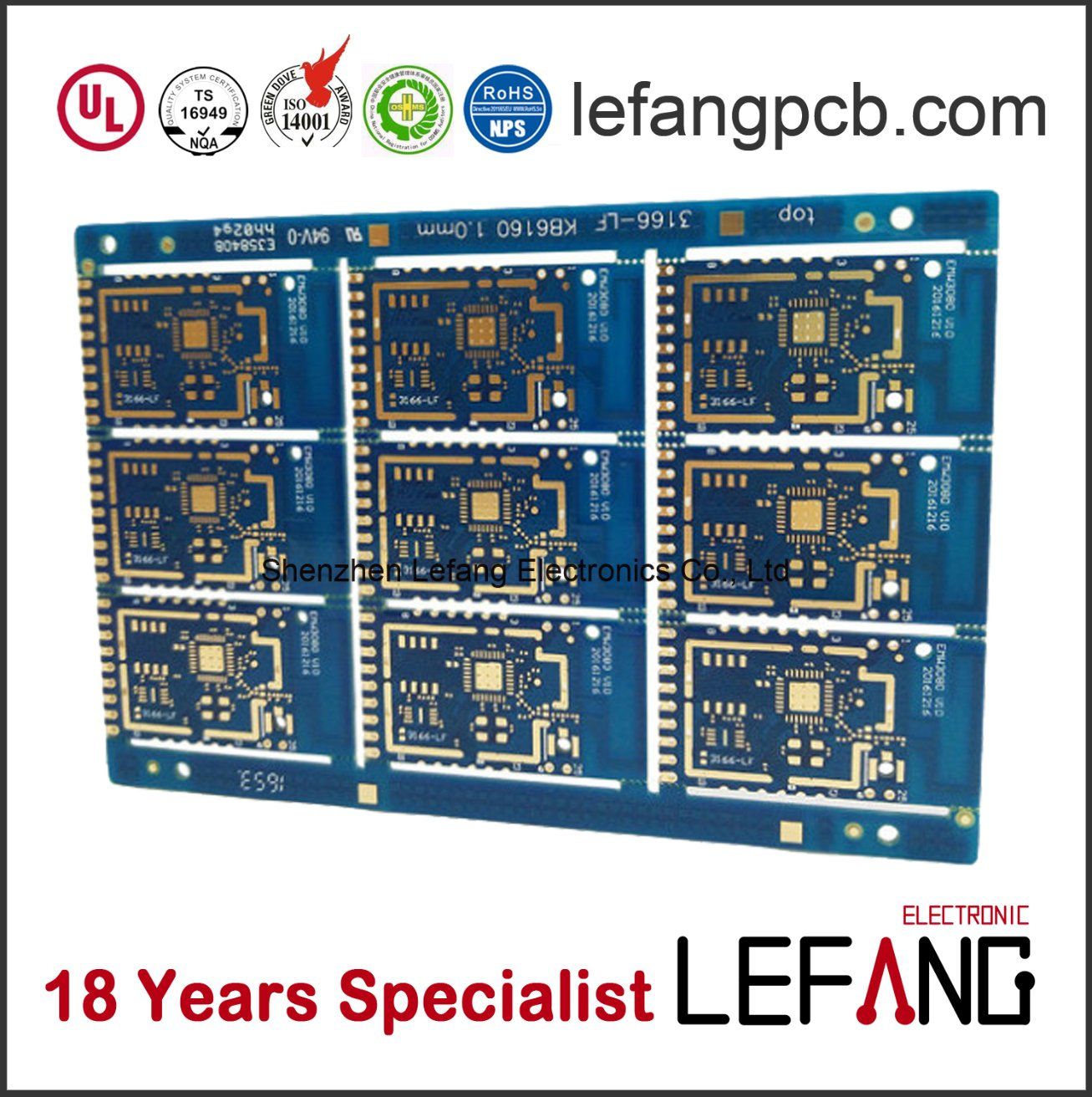 Electronics Communication PCB Board Manufacturer