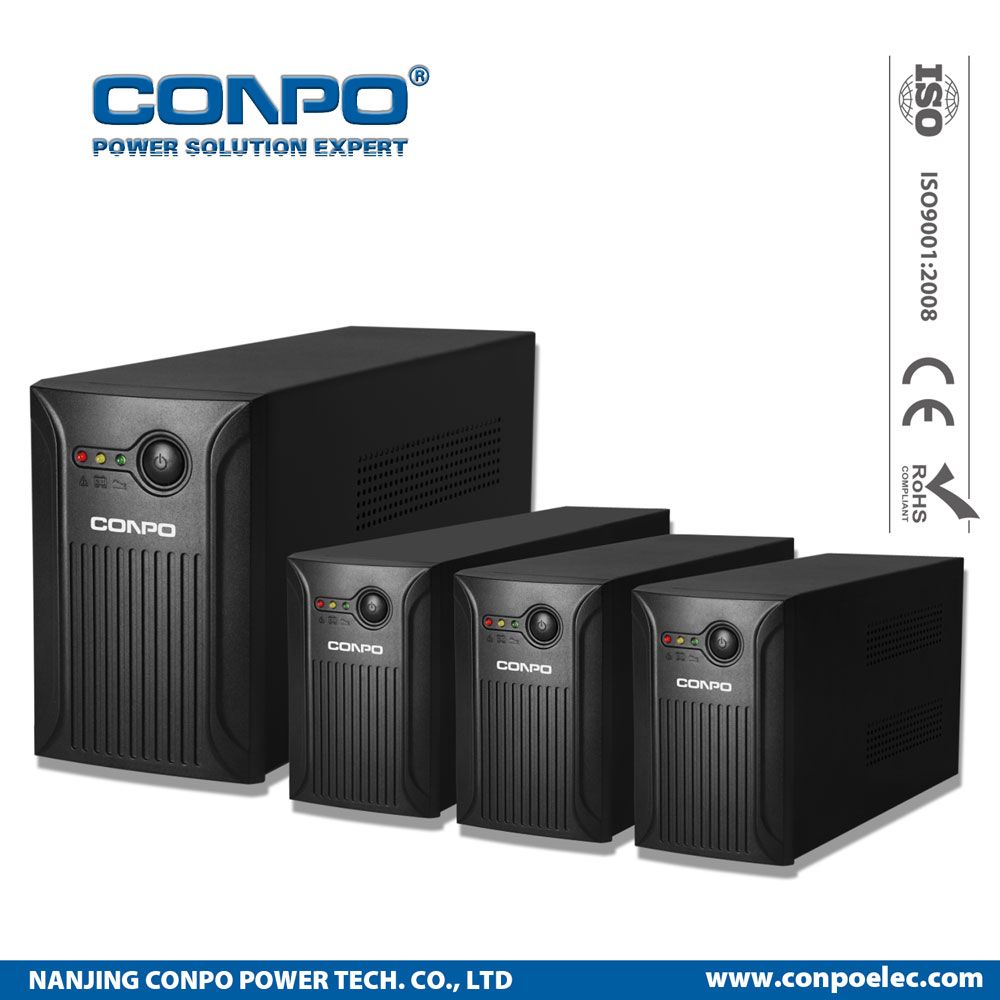 Ppk Series 400va/450va/500va/600va/650va/700va/750va/800va/1000va/1200va Backup/Standby/Interactive UPS