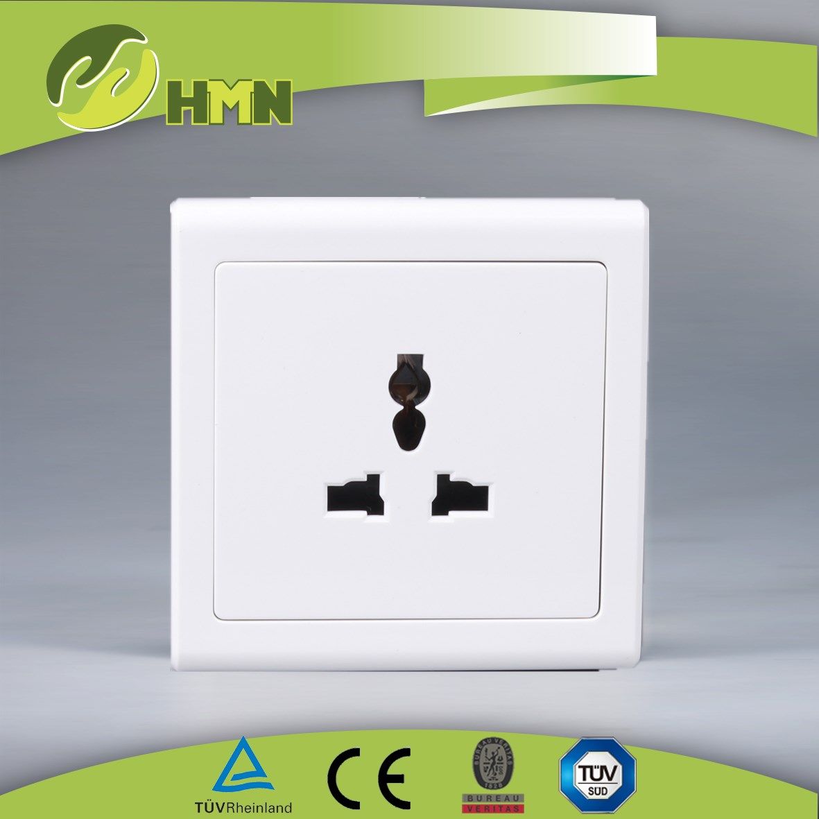 1 Gang Mf International Socket BS Approval