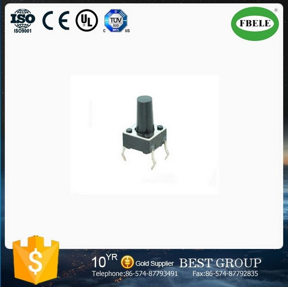 Tact Switch, Tactile Switch with 2pins, 2 Pin Micro Push Button Square Stem Tactile Push Button Switch